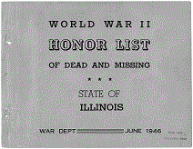 Illinois Army Cover Page