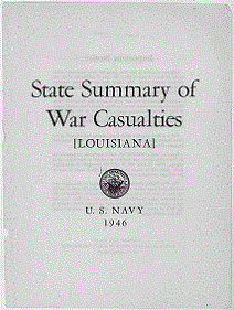 Louisiana Navy Cover Page
