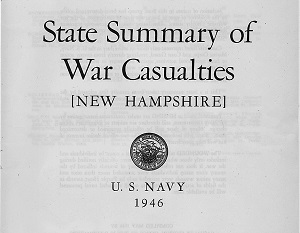 New Hampshire Navy Cover Page