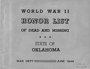 Oklahoma Army Cover Page