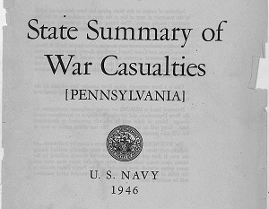 Pennsylvania Navy Cover Page