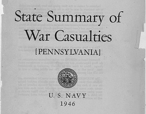 Pennsylvania Navy Cover Page